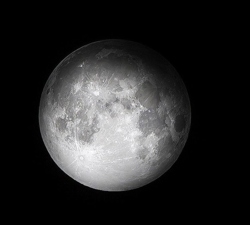 Lune et ciel